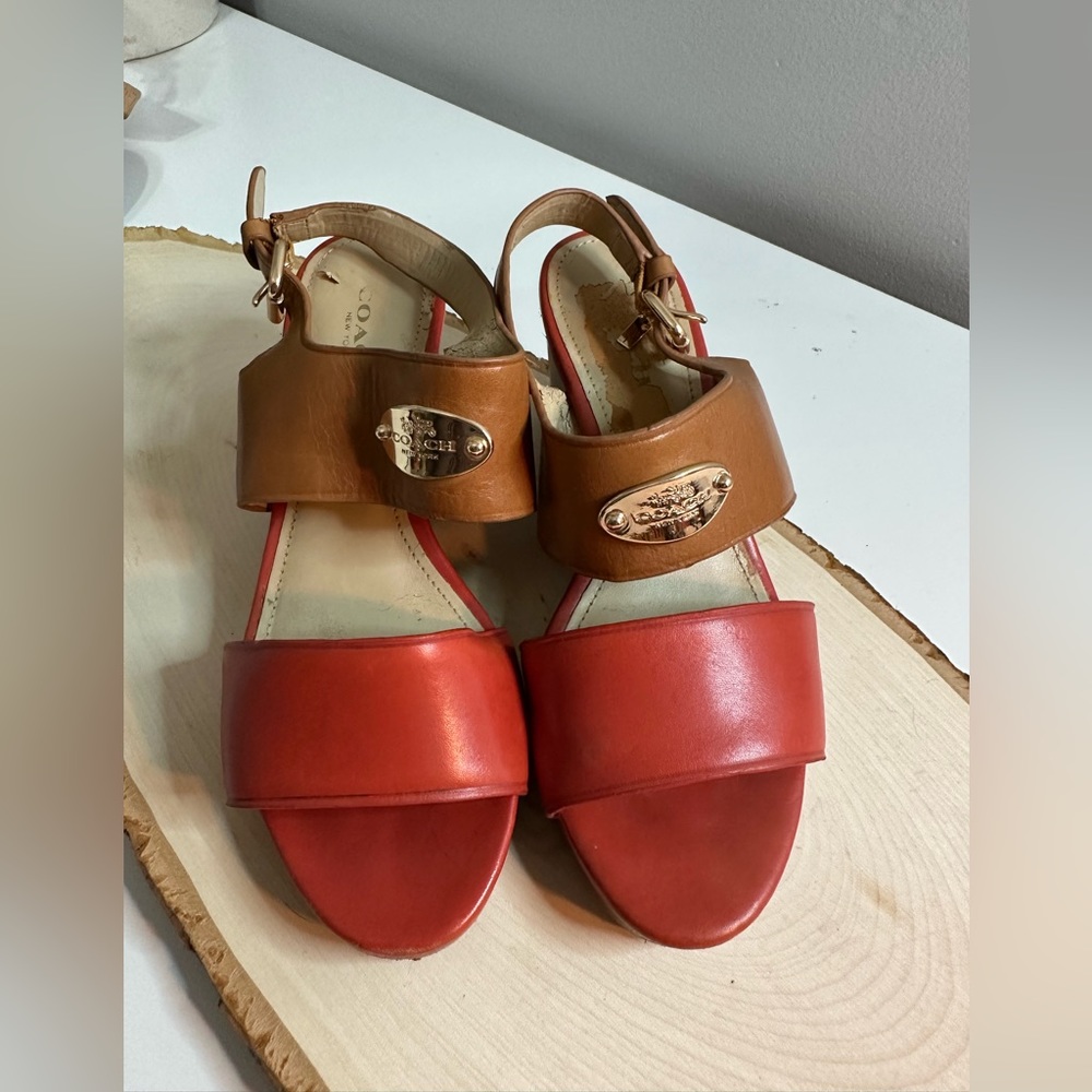 Coach Wedge Sandals
